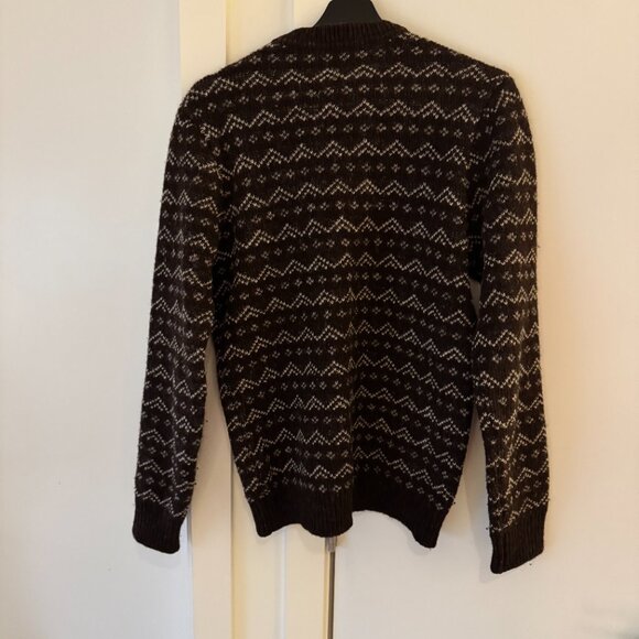 NORSE PROJECTS FAIR ISLE WINTER SWEATER SIZE SMALL 100% pure wool - Picture 6 of 11